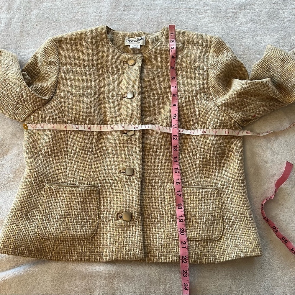 Vintage Pendleton Virgin Wool Jacket - image 7